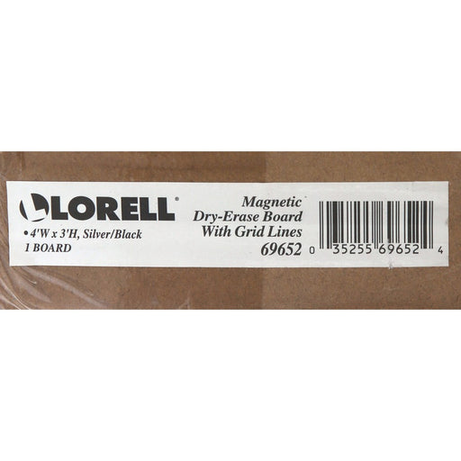 Lorell Magnetic Dry-erase Grid Lines Marker Board