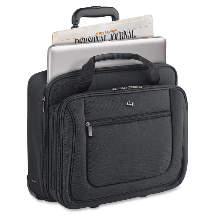 Solo Classic Carrying Case (Portfolio) for 17.3" Notebook - Black