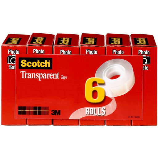 Scotch Transparent Tap - 3/4"W