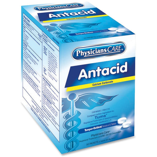 PhysiciansCare Antacid Medication Tablets