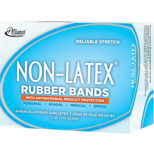 Alliance Rubber 42339 Non-Latex Rubber Bands with Antimicrobial Protection - Size #33