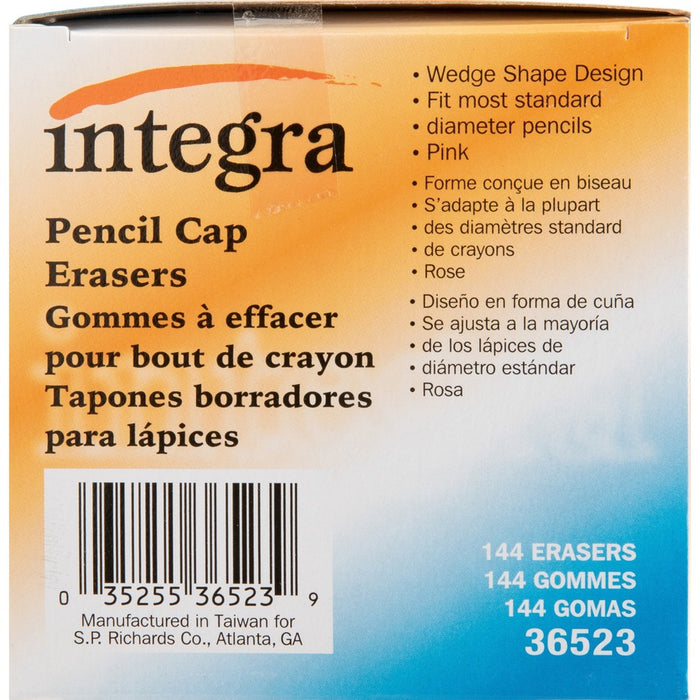 Integra Pink Pencil Cap Eraser