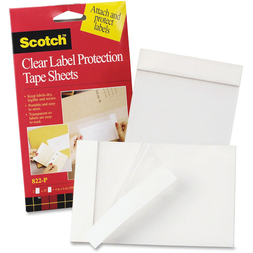 Scotch Label Protection Tape Sheets