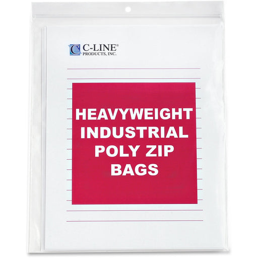 C-Line Heavyweight Industrial Poly Zip Bags