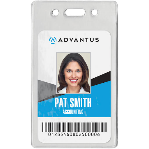 Advantus Proximity Card Vertical Badge Holder