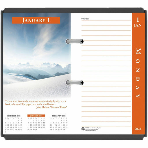 House of Doolittle Earthscapes 17-Base Desk Calendar Refill