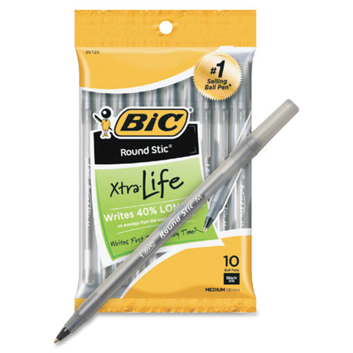 BIC Round Stic Ballpoint Pens