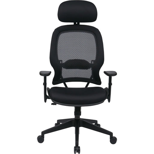 Office Star Professional Air Grid Chair with Adjustable Headrest
