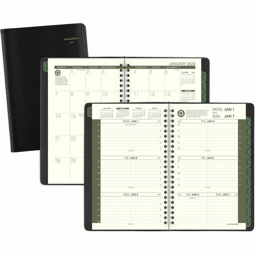 At-A-Glance 100% Recycled Weekly/Monthly Appointment Book