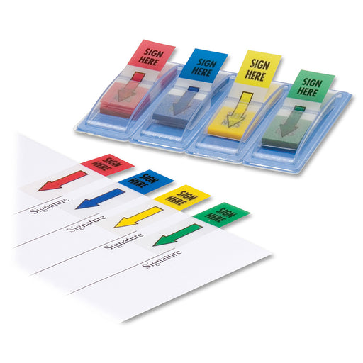 Sparco "Sign Here" Preprinted Self-stick Flags
