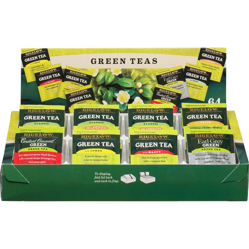Bigelow Assorted Flavor Tray Pack Green Tea Tea Bag