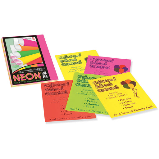 Pacon Neon Multipurpose Paper - Assorted