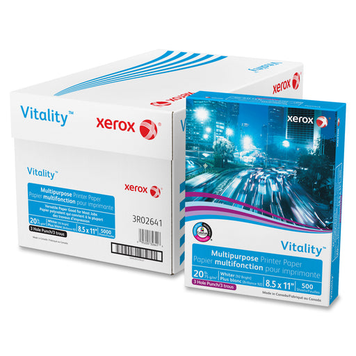 Vitality 3-Hole Punched Inkjet Print Copy & Multipurpose Paper