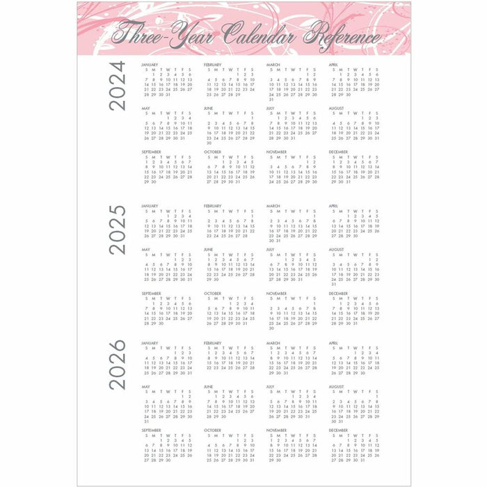 House of Doolittle BCA Pink Cover Monthly Wirebound Journal