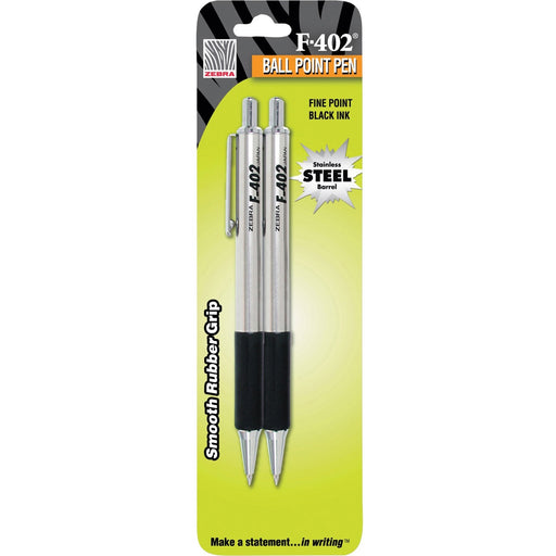 Zebra STEEL 4 Series F-402 Retractable Ballpoint Pen