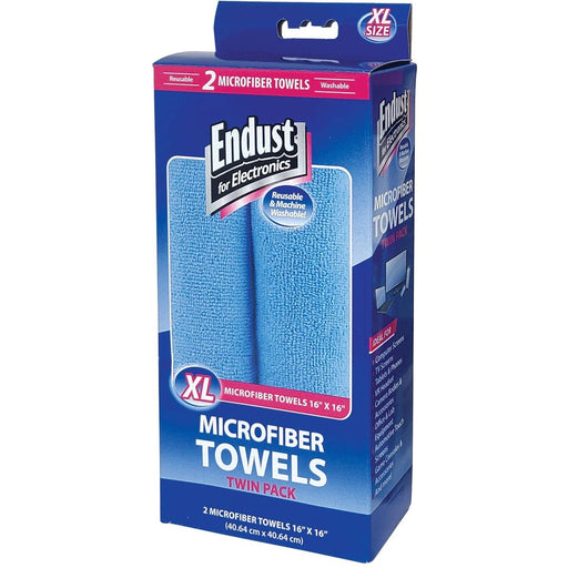 Endust XL MicroFiber Towels Twin Pack