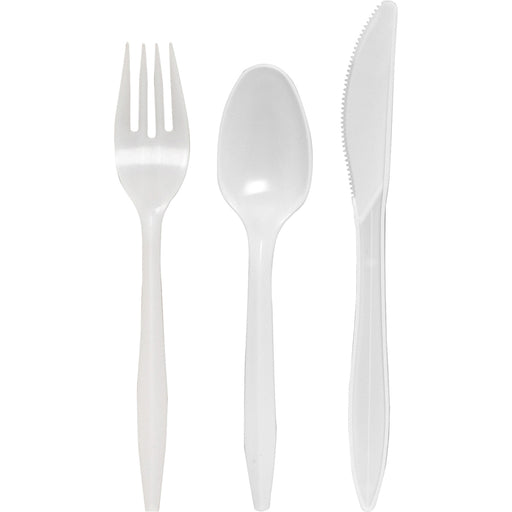 Genuine Joe Fork/Knife/Spoon Utensil Kit