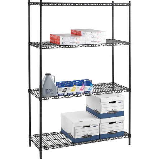 Lorell Industrial Adjustable Wire Shelving Starter Unit