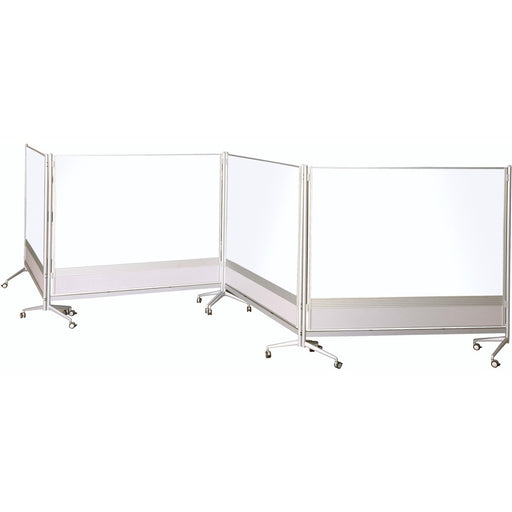 MooreCo Mobile Dry-erase Double-sided Partition