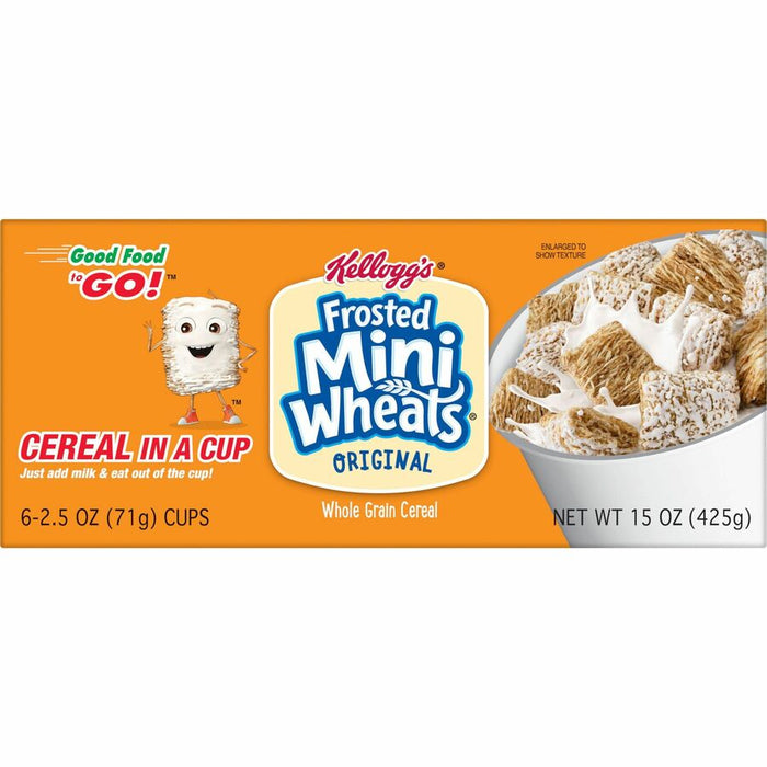 Kellogg's® Frosted Mini-Wheats® Cereal-in-a-Cup