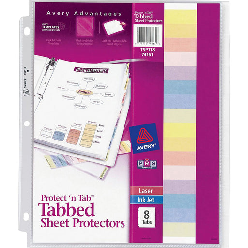 Avery® Tabbed Sheet Protectors