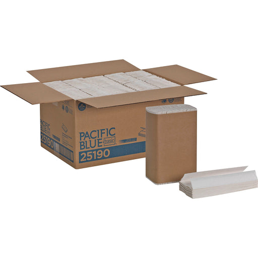 Pacific Blue Basic C-Fold Recycled Paper Towel