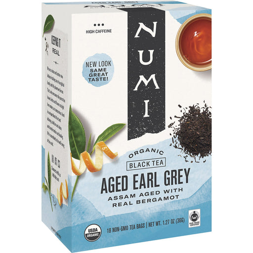 Numi Aged Organic Earl Grey Black Tea Bag