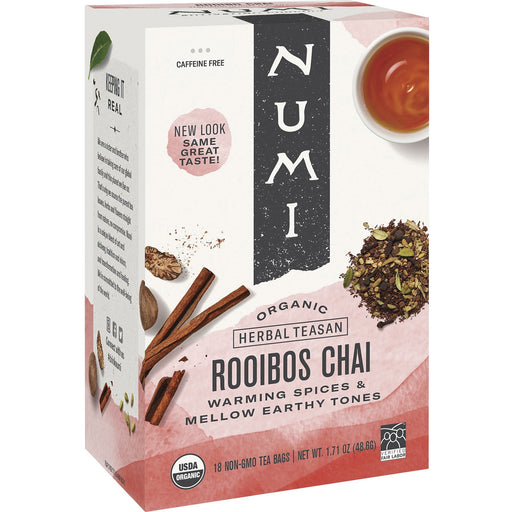 Numi Organic Rooibos Chai Black Tea Bag