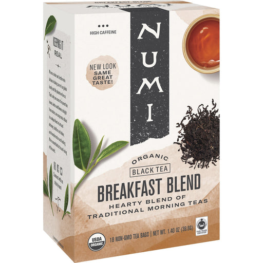 Numi Organic Breakfast Blend Black Tea Bag