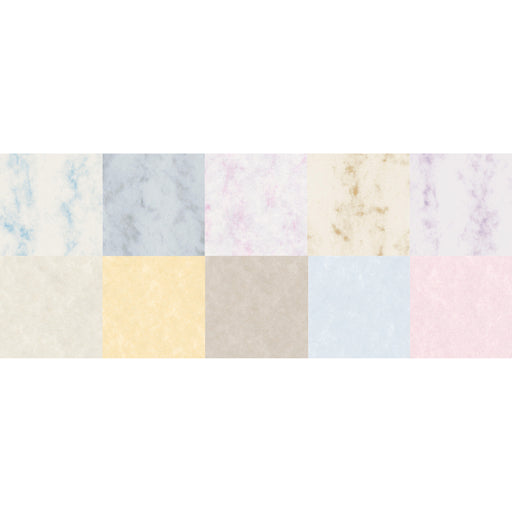 Pacon Marble/Parchment Cardstock Sheets - Assorted