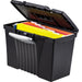 Storex Portable File Storage Box
