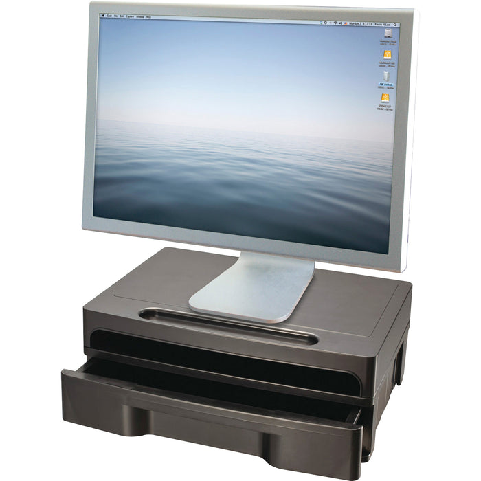 Officemate Monitor Stand with Drawer