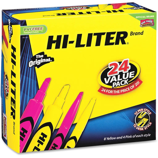 Avery® Hi-Liter Desk and Pen-Style Highlighters