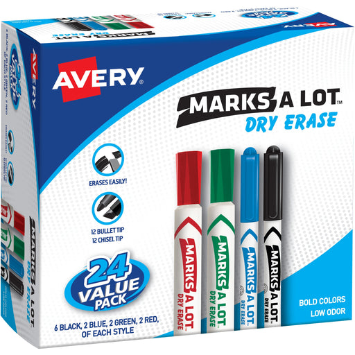 Avery® Desk & Pen-Style Dry Erase Markers