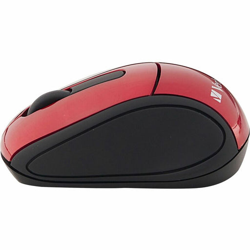 Verbatim Wireless Mini Travel Optical Mouse - Red