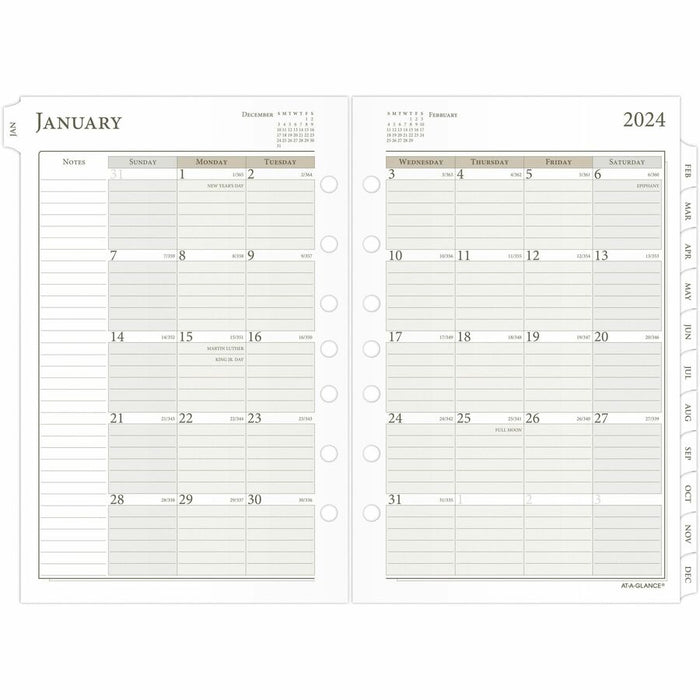 At-A-Glance Daily Monthly Planner Refill