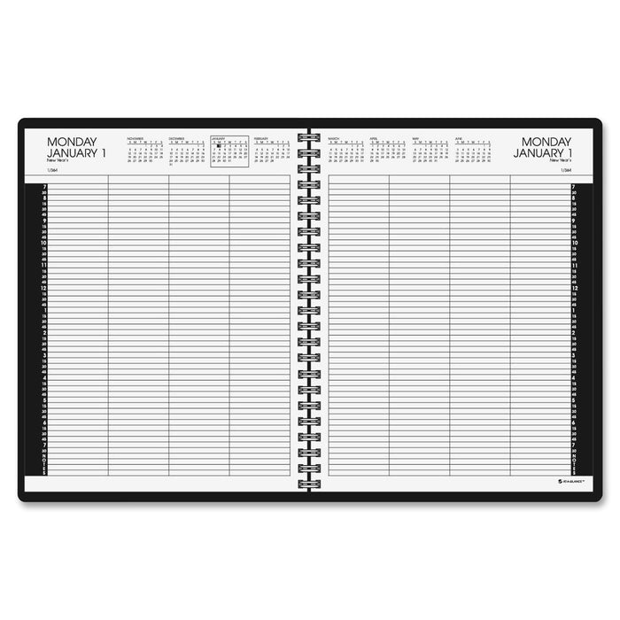 At-A-Glance 8-Person Daily Appointment Book