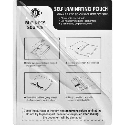 Business Source Laminating Document Pouches