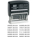 COSCO 2000 Plus Micro Message 6-year Dater Stamp