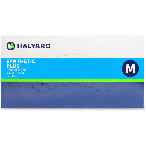 Halyard Synthetic Plus PF Vinyl Exam Gloves
