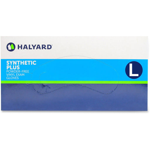 Halyard Synthetic Plus PF Vinyl Exam Gloves