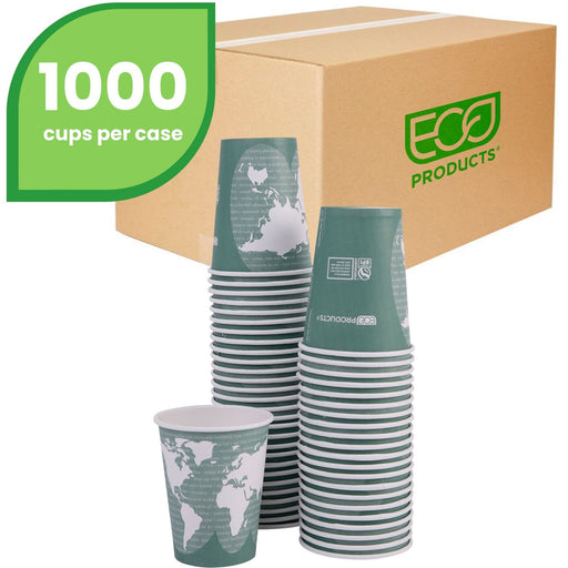 Eco-Products 12 oz World Art Hot Beverage Cups