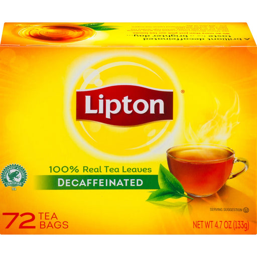 Lipton® Decaf Black Tea Bag