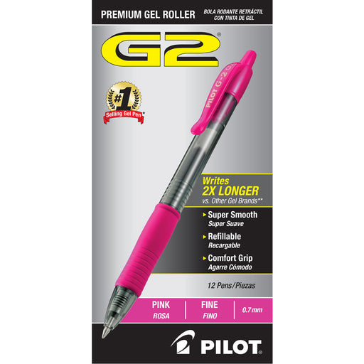 Pilot G2 -7 Retractable Gel Roller Pens