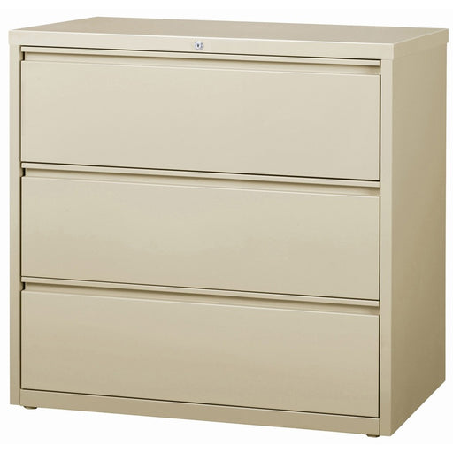 Lorell 3-Drawer Putty Lateral Files