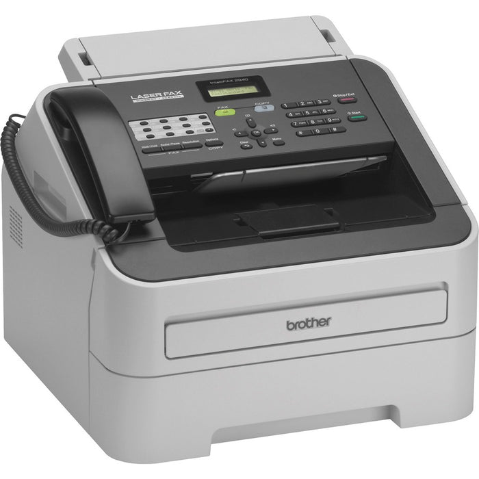 Brother IntelliFAX FAX-2940 Laser Multifunction Printer - Monochrome - Gray