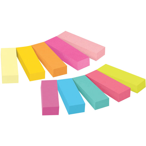 Post-it® Page Markers - 1/2"W - Bright Colors