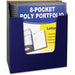 C-Line 8-Pocket Spiral-Bound Poly Portfolio
