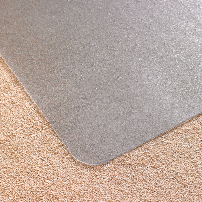 Floortex Cleartex Advantagemat Low Pile Carpet PVC Rectangluar Chair Mat