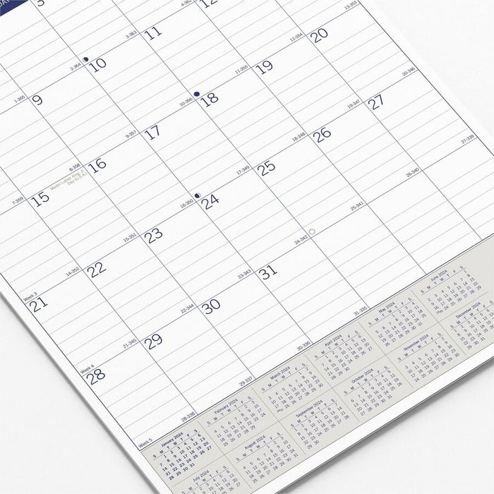 Blueline EcoLogix Wall Calendar
